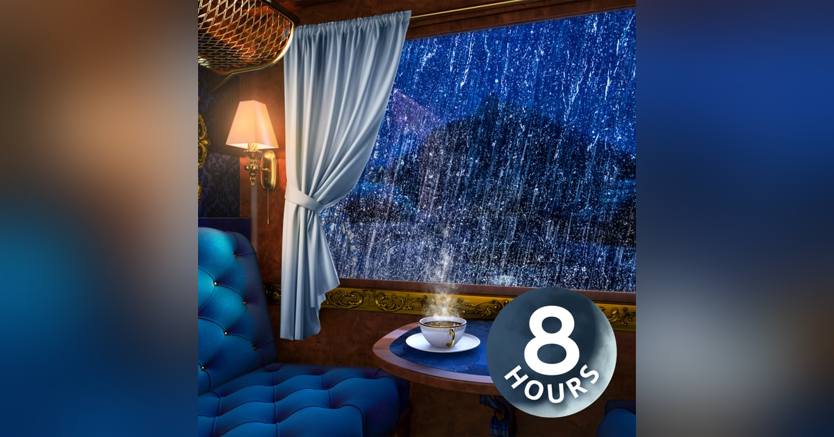 Train & Rain Sounds on Relaxing Railways! | 8 Hour Rainstorm Sounds for Sleeping! Train & Rain Sounds on Relaxing Railways! | 8 Hour Rainstorm Sounds for Sleeping!