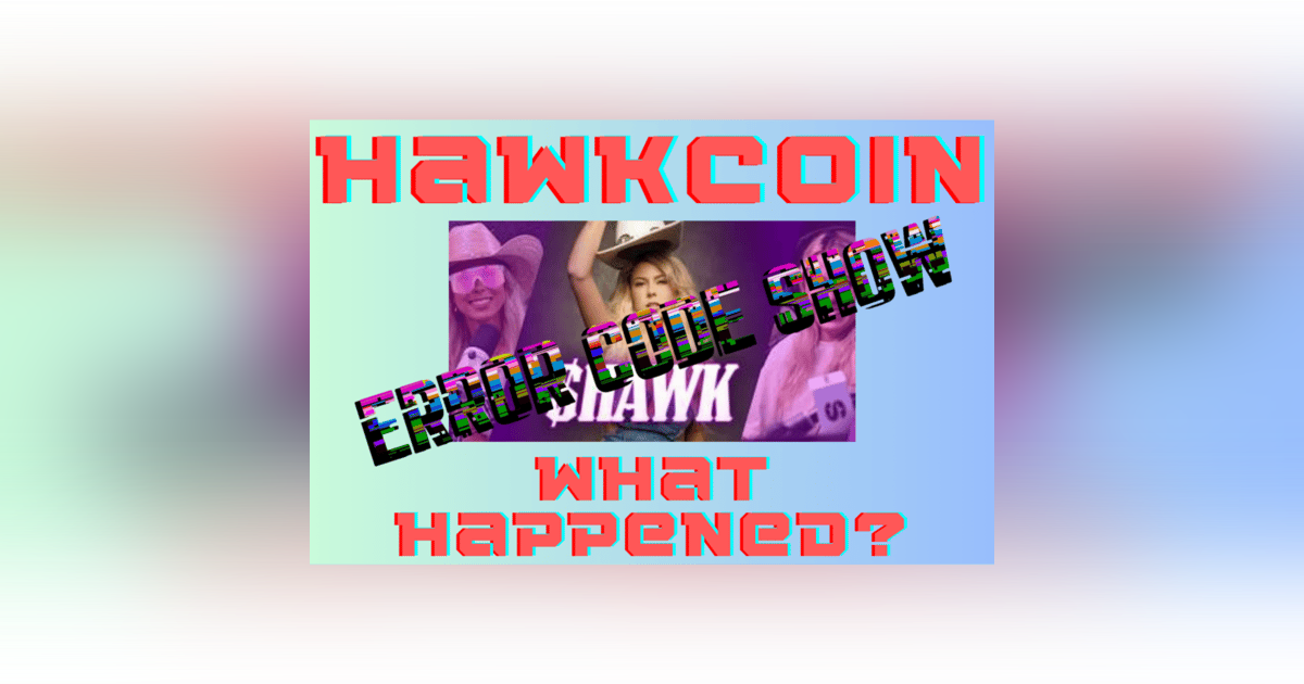HawkCoin and what happened so far? - Error Code Show HawkCoin and what happened so far? - Error Code Show
