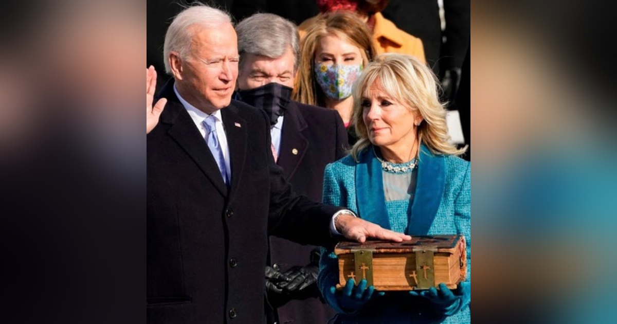 A peaceful transfer of power. A peaceful transfer of power.