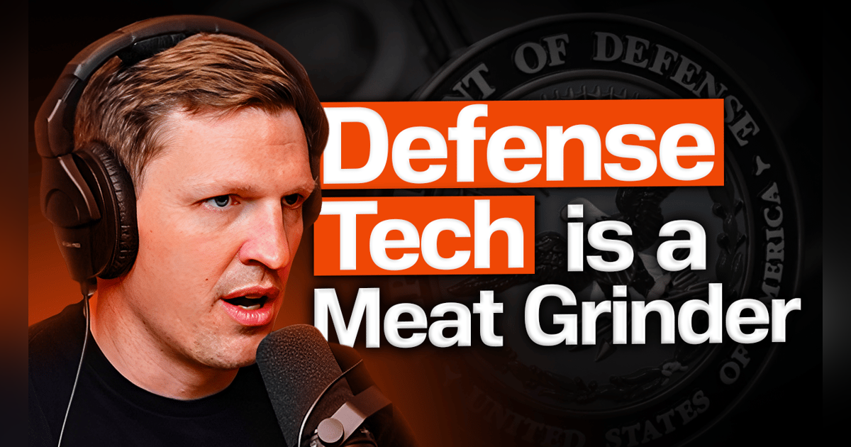 The Brutal Reality of Building in Defense Tech | John Ferry (Podcast #27) The Brutal Reality of Building in Defense Tech | John Ferry (Podcast #27)
