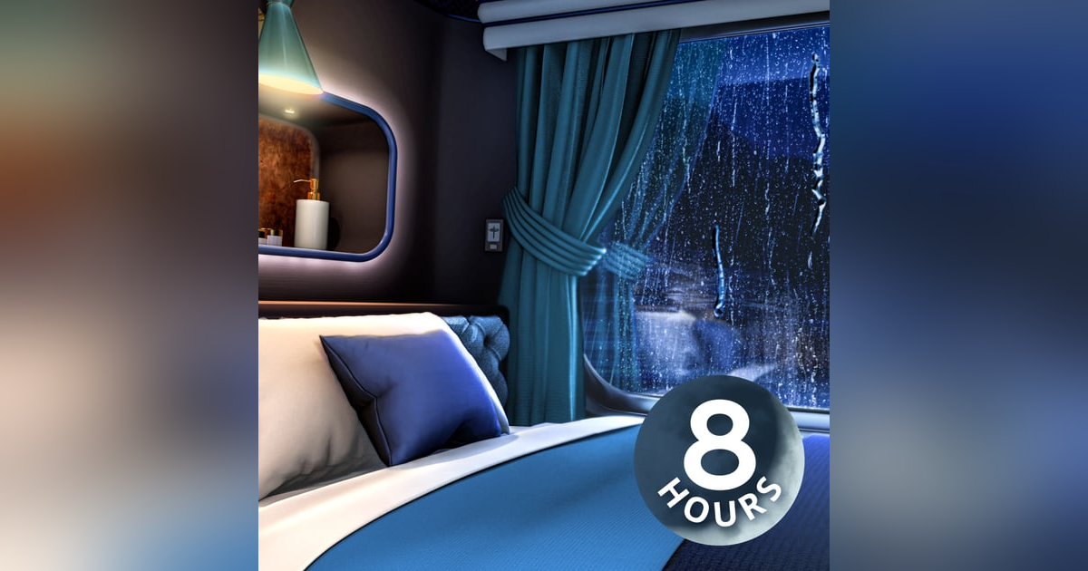 Rain Sounds for Sleeping & Train Ambience | Fall Asleep in Luxury Train 8 Hours Rain Sounds for Sleeping & Train Ambience | Fall Asleep in Luxury Train 8 Hours