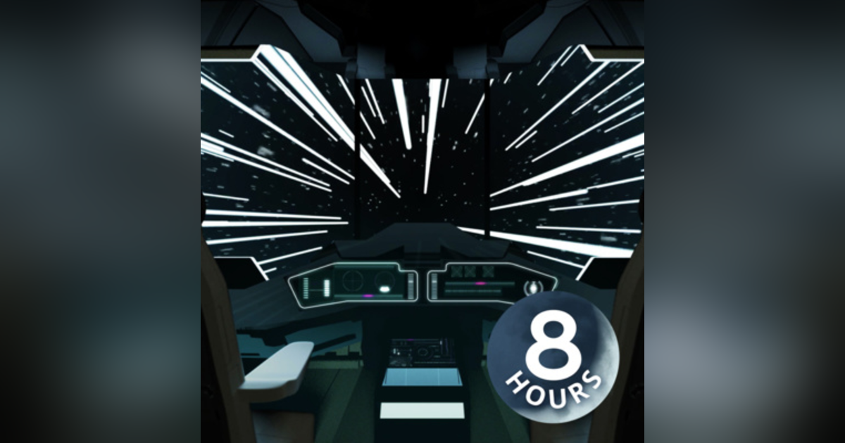 Hyperspace White Noise 8 hours | Spaceship Sounds for Sleep, Studying or Focus Hyperspace White Noise 8 hours | Spaceship Sounds for Sleep, Studying or Focus
