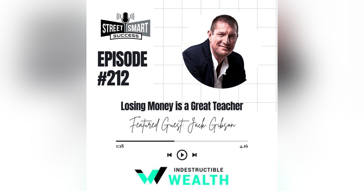 212: Losing Money Is A Great Teacher 212: Losing Money Is A Great Teacher