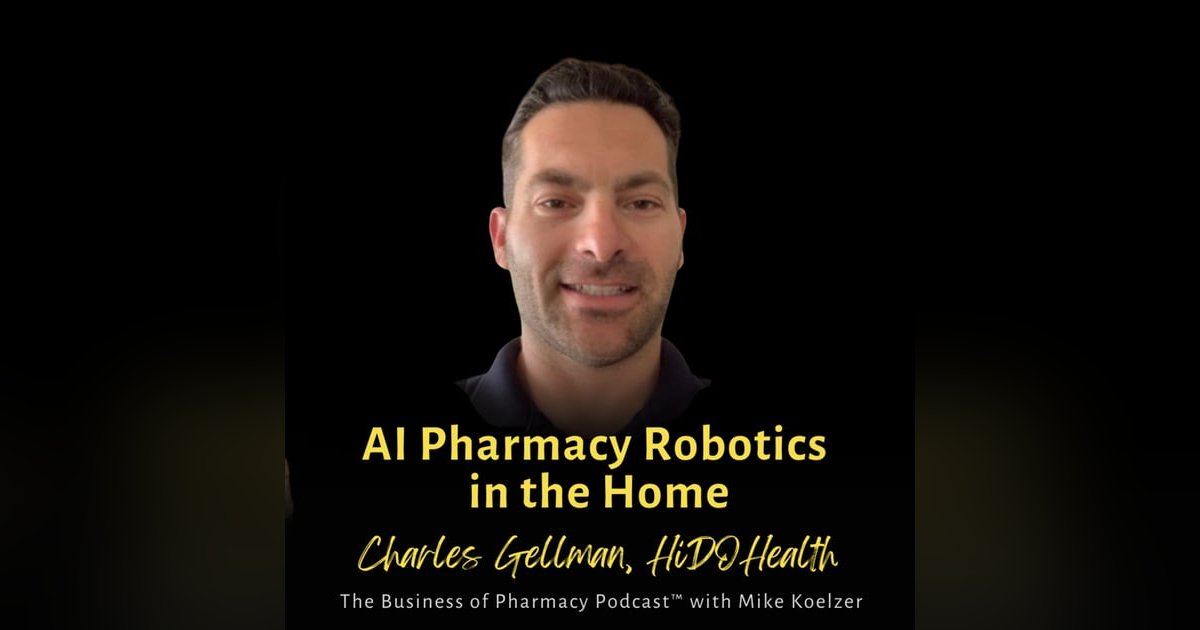 AI Pharmacy Robotics in the Home | Charles Gellman, HiDO Health AI Pharmacy Robotics in the Home | Charles Gellman, HiDO Health