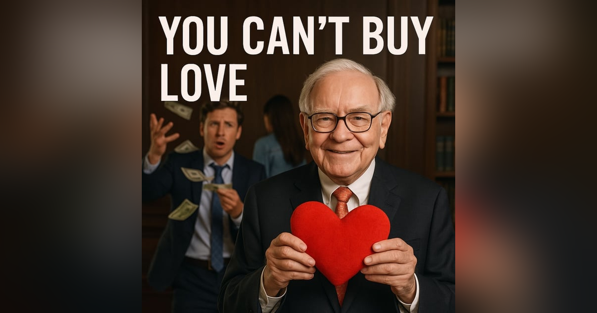 Cash Can't Buy You Love: Lessons from Warren Buffett Cash Can't Buy You Love: Lessons from Warren Buffett