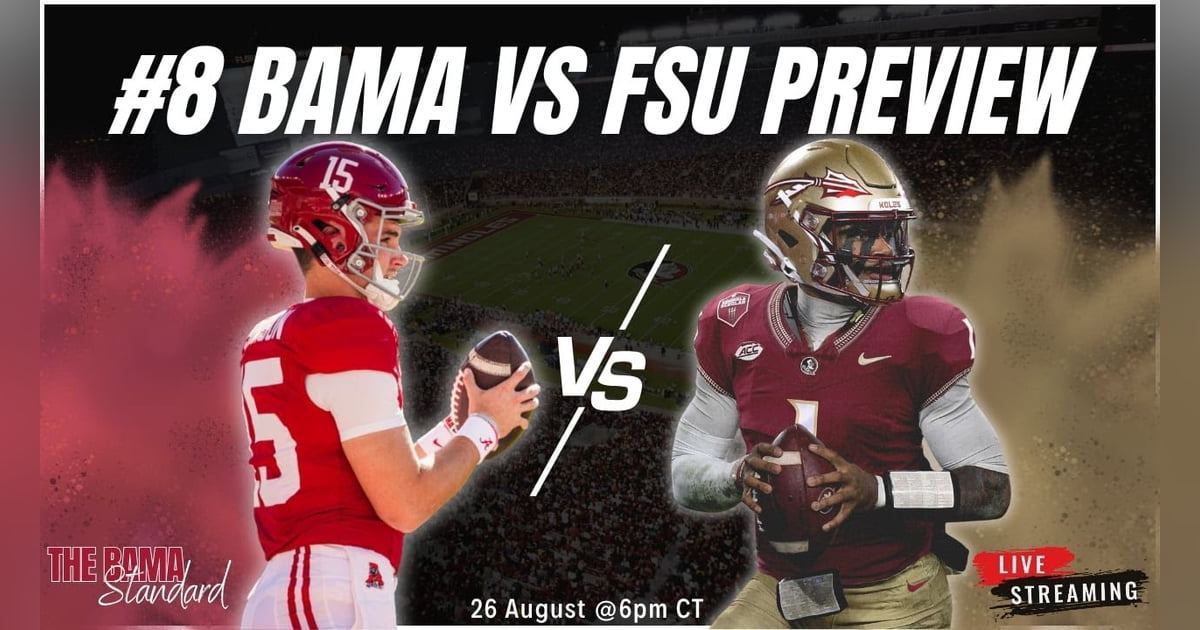 Alabama vs Florida State Preview | Keys to Victory w/Reuben Foster! Alabama vs Florida State Preview | Keys to Victory w/Reuben Foster!