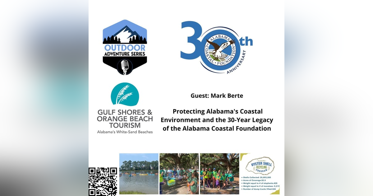 Protecting Alabama's Coastal Environment: Mark Berte and the 30-Year Legacy of the Alabama Coastal Foundation Protecting Alabama's Coastal Environment: Mark Berte and the 30-Year Legacy of the Alabama Coastal Foundation