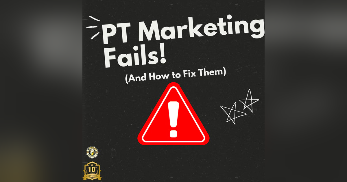 Why Your PT Marketing Isn’t Working (And What to Fix) Why Your PT Marketing Isn’t Working (And What to Fix)