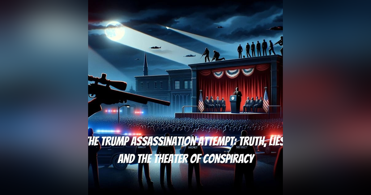 The Trump Assassination Attempt: Truth, Lies, and the Theater of Conspiracy The Trump Assassination Attempt: Truth, Lies, and the Theater of Conspiracy