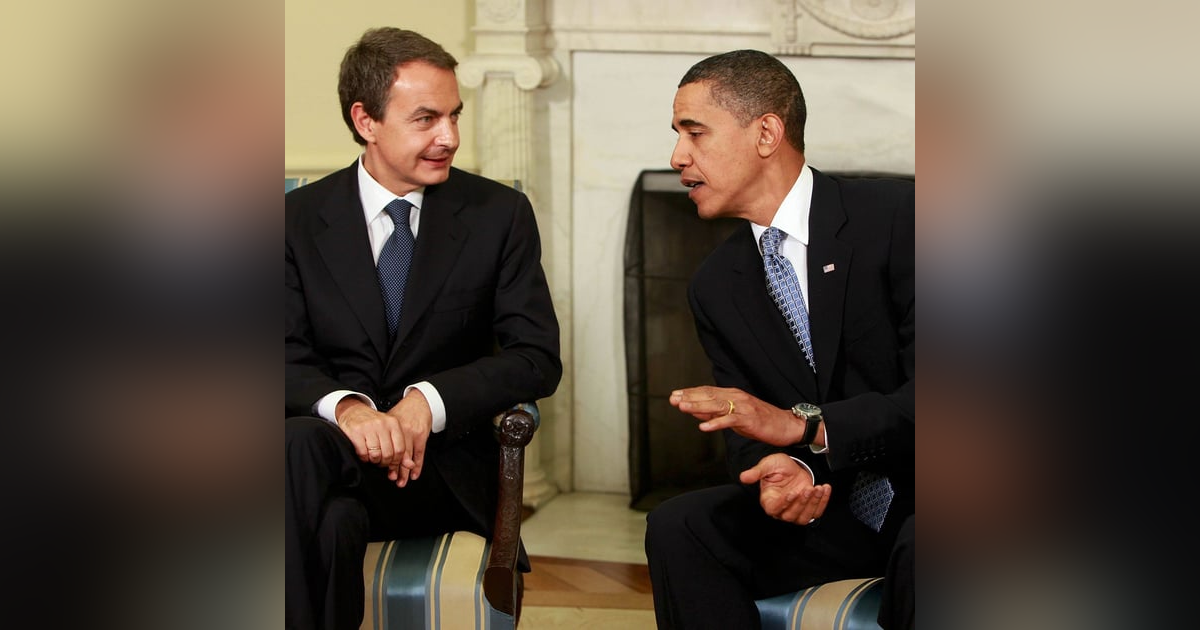La República de los Tonnntos: Cuando Obama dejó en evidencia a Zapatero y su 'No a la guerra' La República de los Tonnntos: Cuando Obama dejó en evidencia a Zapatero y su 'No a la guerra'