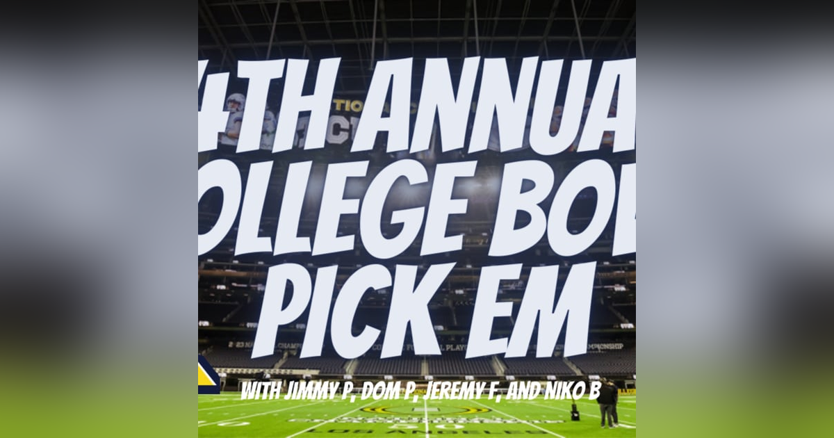 Far End of the Bench Bonus-Bowl Mania Showdown - Who Will Be the 2024 National Champion? Far End of the Bench Bonus-Bowl Mania Showdown - Who Will Be the 2024 National Champion?