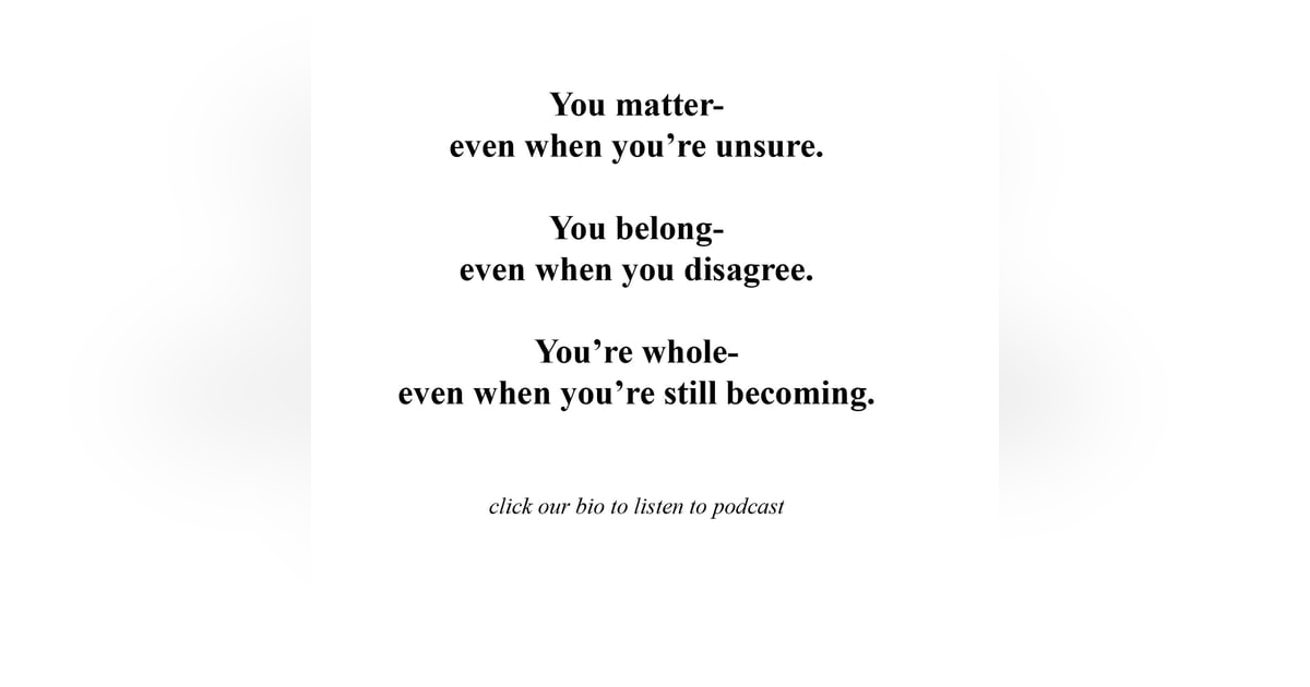 The Quiet Cost of Needing to Belong The Quiet Cost of Needing to Belong