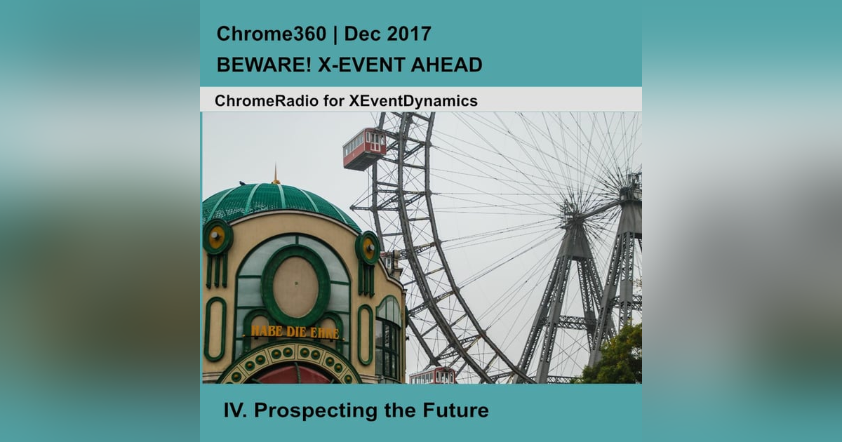 Chrome360 | BEWARE X-EVENT AHEAD | Prospecting the Future | John Casti Chrome360 | BEWARE X-EVENT AHEAD | Prospecting the Future | John Casti