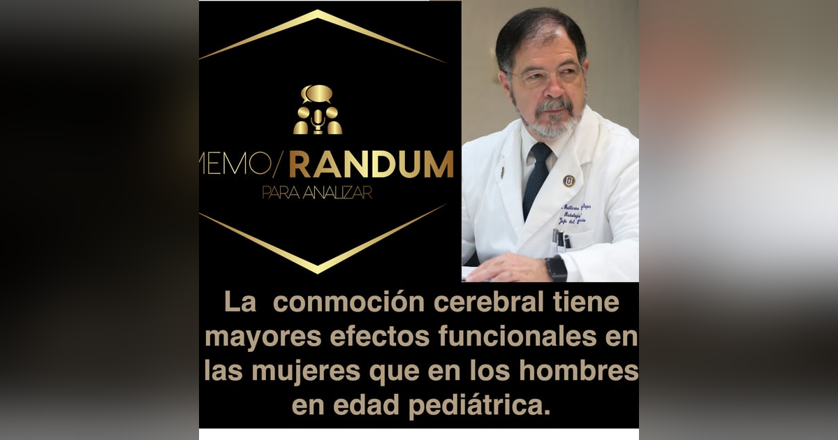 La conmoción cerebral tiene mayores efectos en las mujeres que en los hombres en edad pediátrica. La conmoción cerebral tiene mayores efectos en las mujeres que en los hombres en edad pediátrica.
