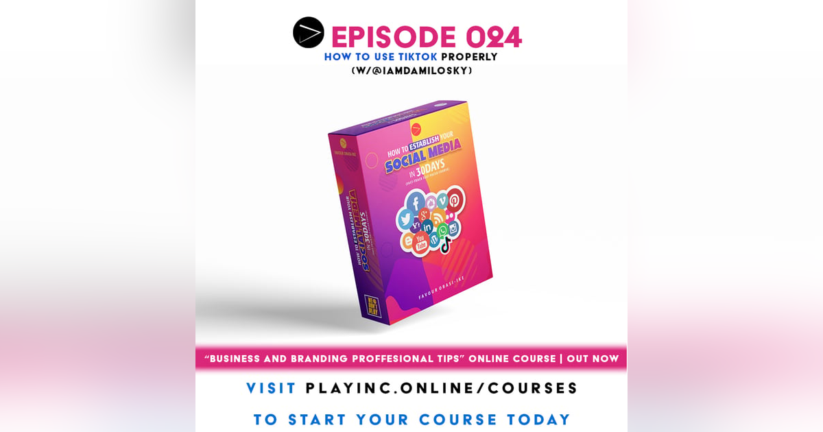 (A.G.E) How to use TikTok Properly w/@iamdamilosky (Part 2 of 2) - 024 (A.G.E) How to use TikTok Properly w/@iamdamilosky (Part 2 of 2) - 024