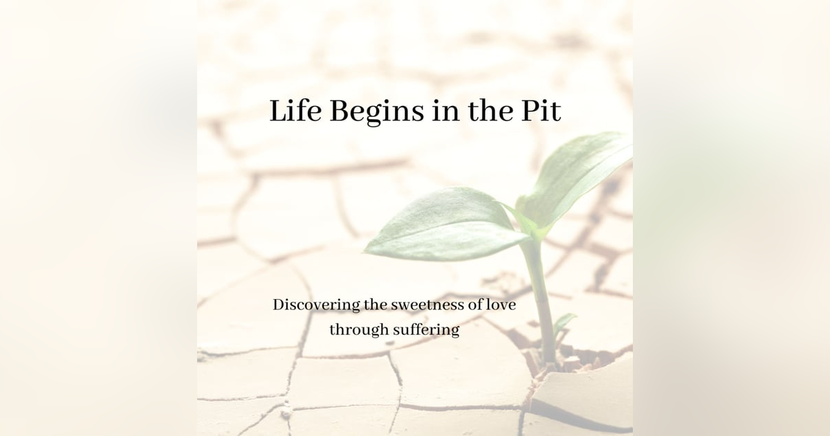 Life Begins in the Pit - Discovering the sweetness of love through suffering Life Begins in the Pit - Discovering the sweetness of love through suffering