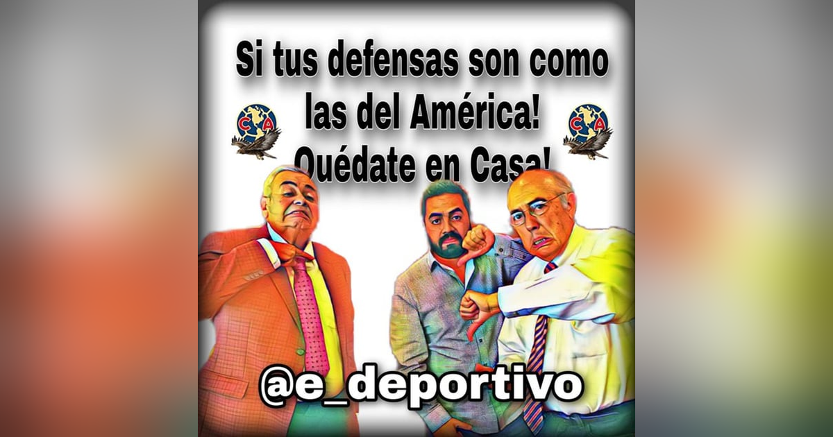 Si tienes Defensas como el América, quédate en Casa, Espacio Deportivo de la Tarde 30 de noviembre 2020 Si tienes Defensas como el América, quédate en Casa, Espacio Deportivo de la Tarde 30 de noviembre 2020