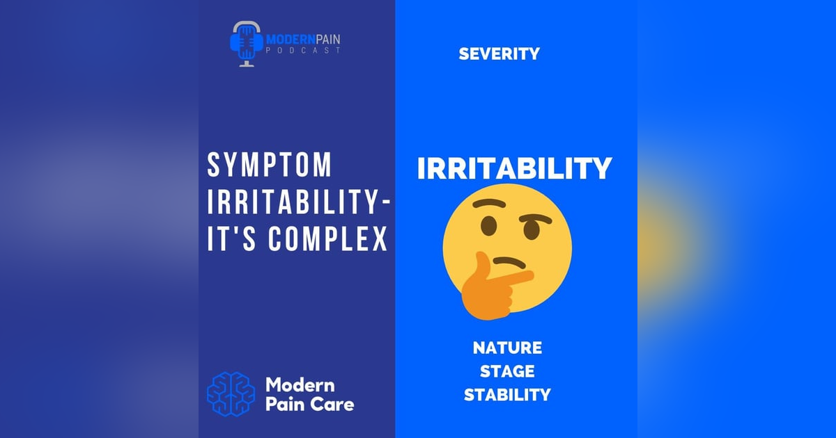 Symptom Irritability - It's Complex Symptom Irritability - It's Complex