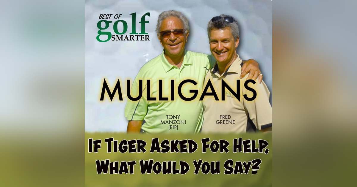 If Tiger Asked Tony Manzoni for Help, What Would He Say? If Tiger Asked Tony Manzoni for Help, What Would He Say?