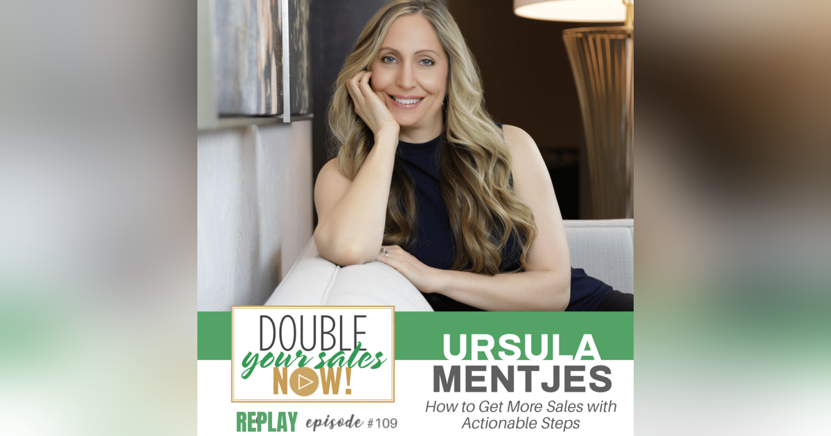 EP161: How To Get More Sales With Actionable Steps REPLAY EP161: How To Get More Sales With Actionable Steps REPLAY