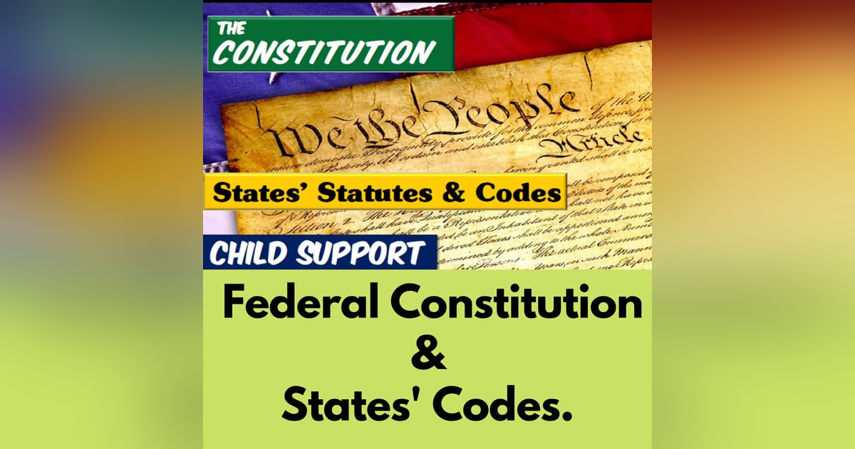 Season 4 Episode 8 - Federal Constitution & States Codes Season 4 Episode 8 - Federal Constitution & States Codes