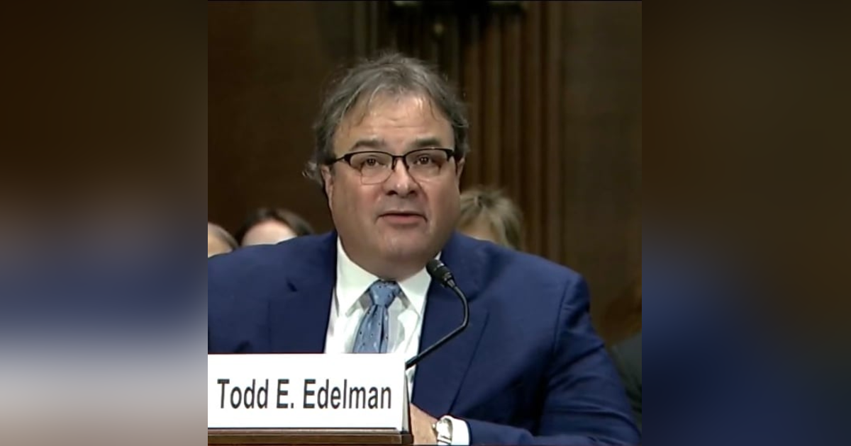 Judicial Appointments and the Controversy over the Honorable Todd E. Edelmann Judicial Appointments and the Controversy over the Honorable Todd E. Edelmann