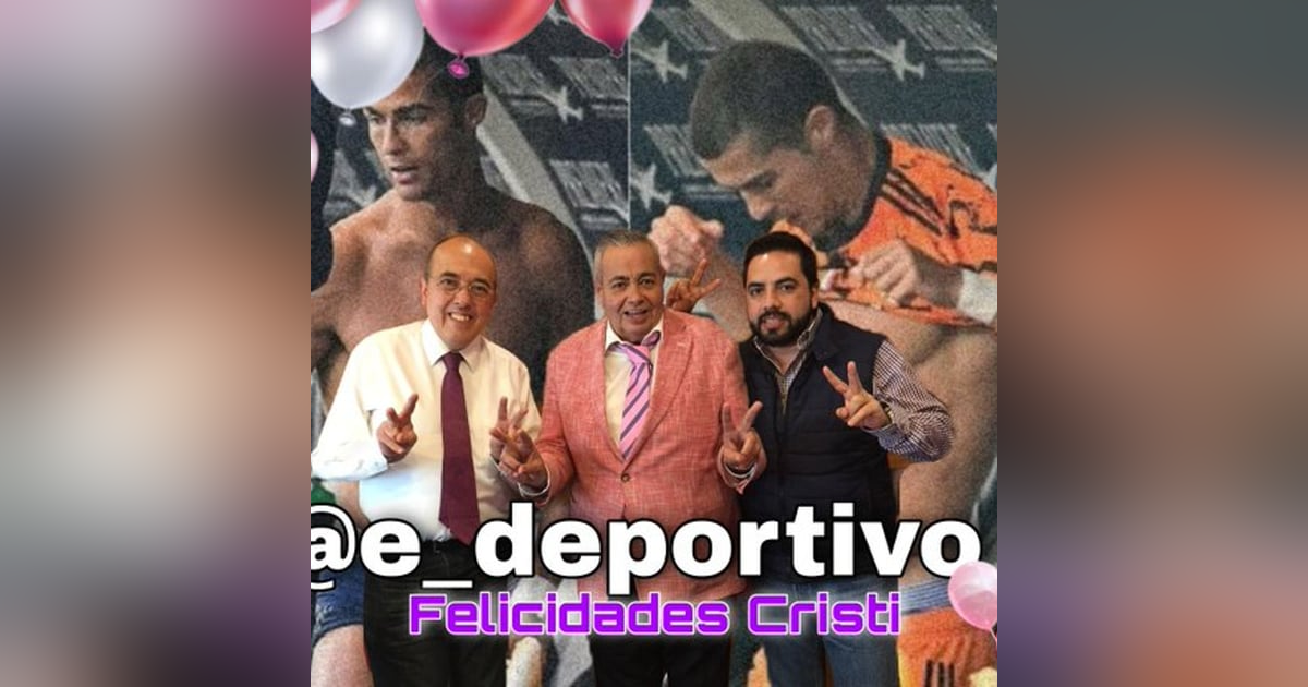 Llegamos al viernes, Felicidades Cristi, Cr7 en Espacio Deportivo de la Tarde 05 de Febrero 2021 Llegamos al viernes, Felicidades Cristi, Cr7 en Espacio Deportivo de la Tarde 05 de Febrero 2021