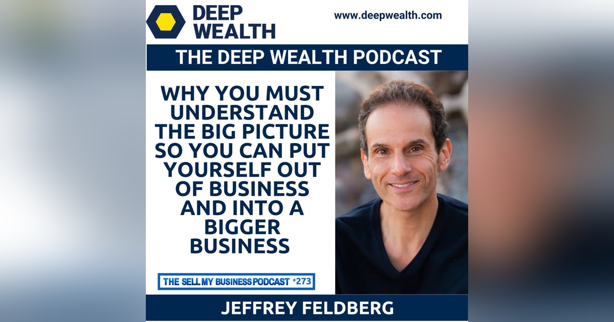 Why You Must Understand The Big Picture So You Can Put Yourself Out Of Business And Into A Bigger Business (#273) Why You Must Understand The Big Picture So You Can Put Yourself Out Of Business And Into A Bigger Business (#273)