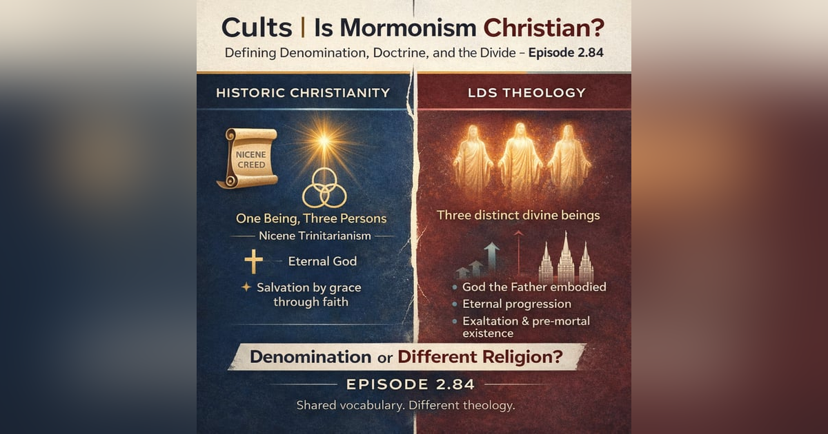 Cults | Is Mormonism Christian? Defining Denomination, Doctrine, and the Divide Cults | Is Mormonism Christian? Defining Denomination, Doctrine, and the Divide