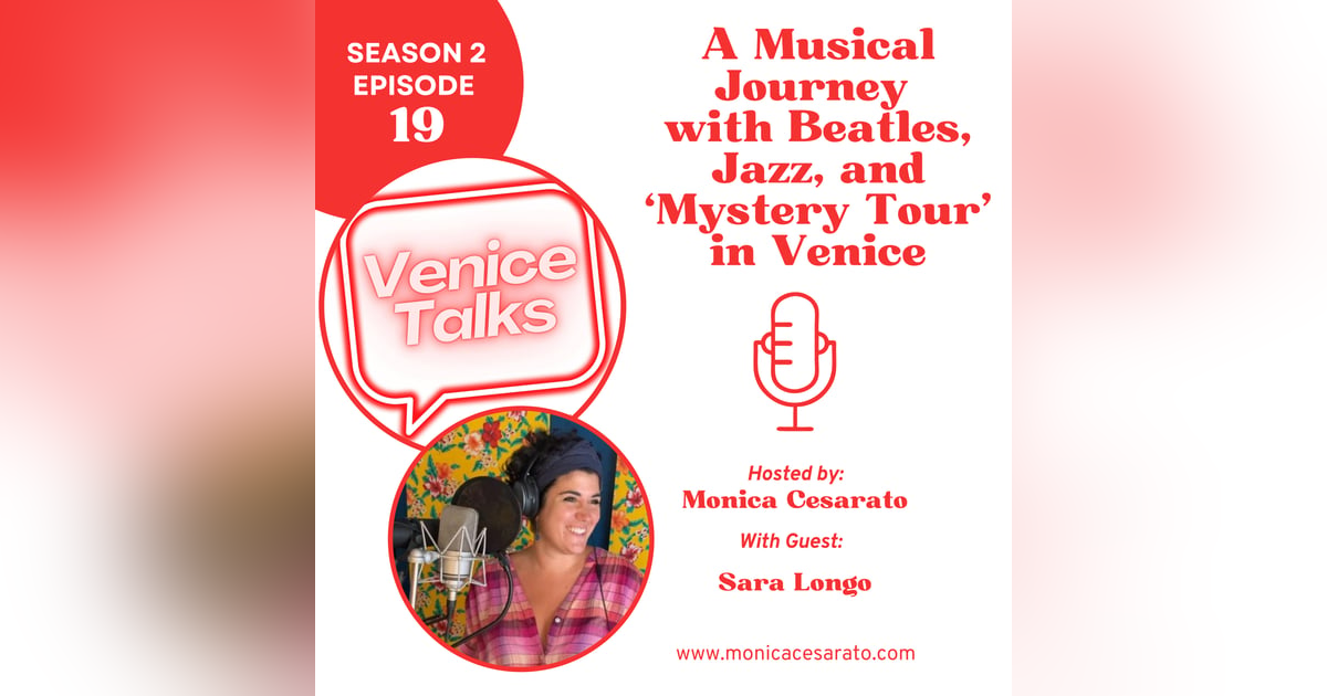 S2 Ep.19 - Sara Longo on Becoming a Singer, Women for Freedom in Jazz, and Musical Icons S2 Ep.19 - Sara Longo on Becoming a Singer, Women for Freedom in Jazz, and Musical Icons