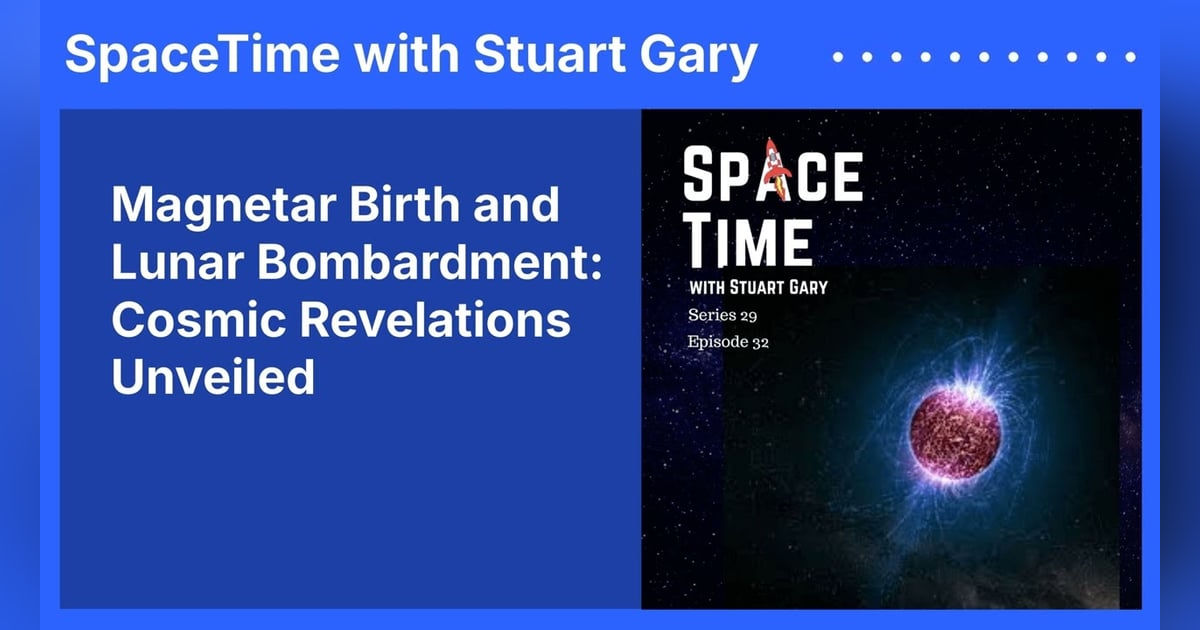 Magnetar Birth and Lunar Bombardment: Cosmic Revelations Unveiled Magnetar Birth and Lunar Bombardment: Cosmic Revelations Unveiled