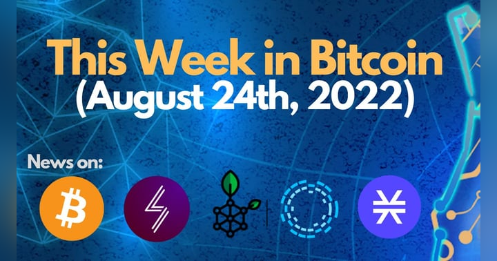 image for This Week in Bitcoin (August 24th, 2022)