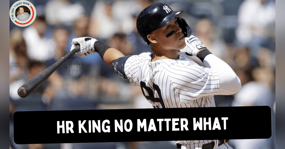Aaron Judge Will Be The Single-Season HR King No Matter What Aaron Judge Will Be The Single-Season HR King No Matter What