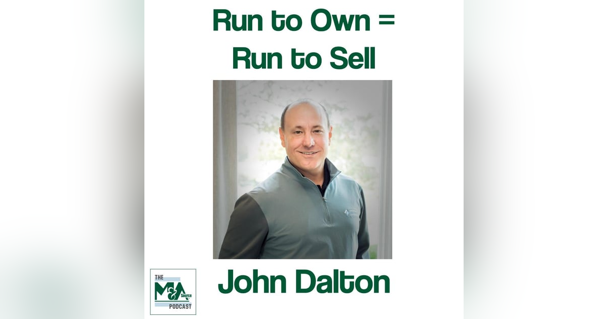John Dalton: Run to Own = Run to Sell John Dalton: Run to Own = Run to Sell