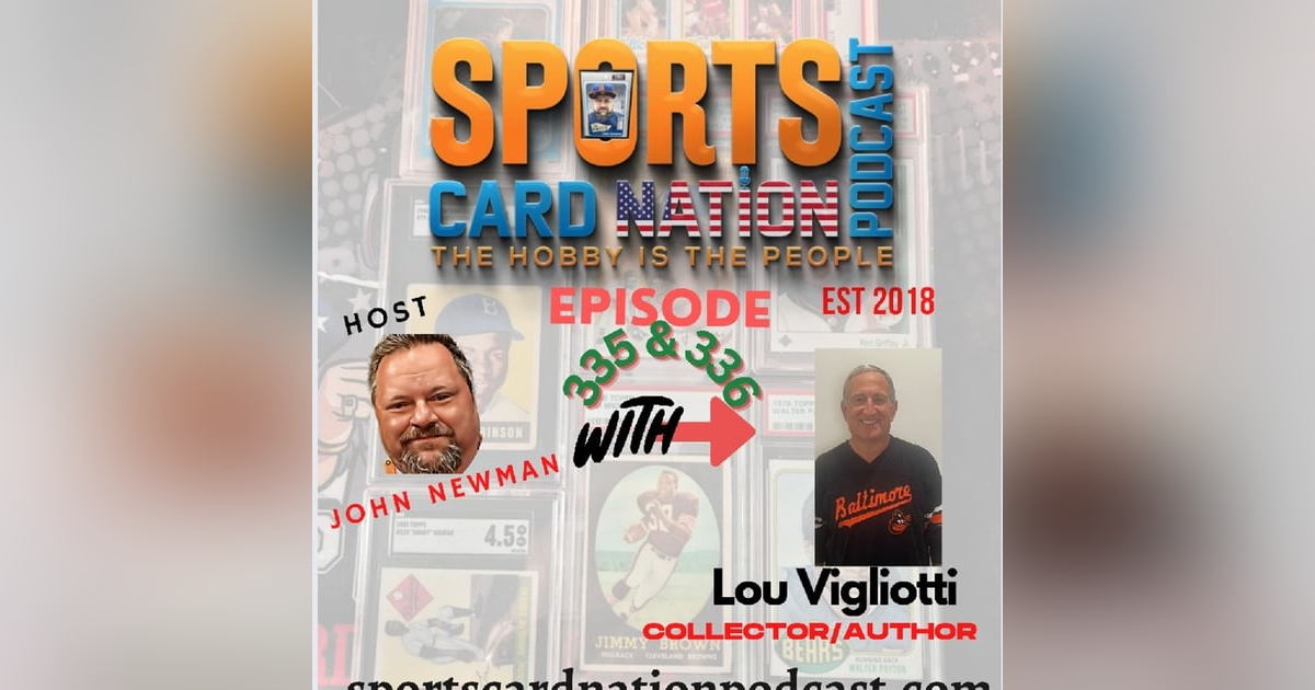 Lou Vigliotti is back! E336 Lou Vigliotti is back! E336