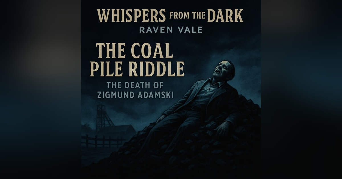 The Coal Pile Riddle: The Death of Zigmund Adamski The Coal Pile Riddle: The Death of Zigmund Adamski