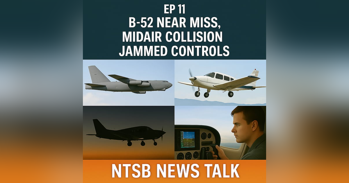 B-52 Close Call at Minot, Midair in Colorado, and Jammed Flight Controls B-52 Close Call at Minot, Midair in Colorado, and Jammed Flight Controls