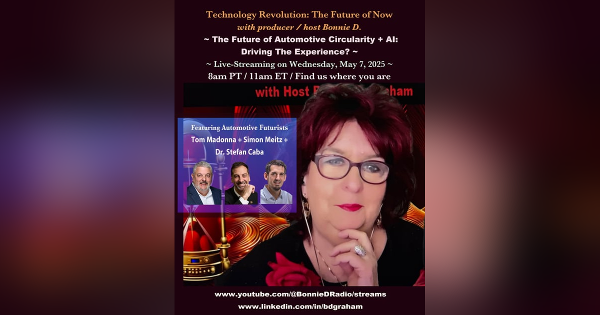 Technology Revolution: The Future of Automotive Circularity + AI: What's Driving The Experience? Technology Revolution: The Future of Automotive Circularity + AI: What's Driving The Experience?