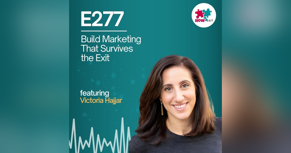 E277: Most Marketing Teams Get Axed After a Sale - Here's How to Make Yours Unkillable E277: Most Marketing Teams Get Axed After a Sale - Here's How to Make Yours Unkillable