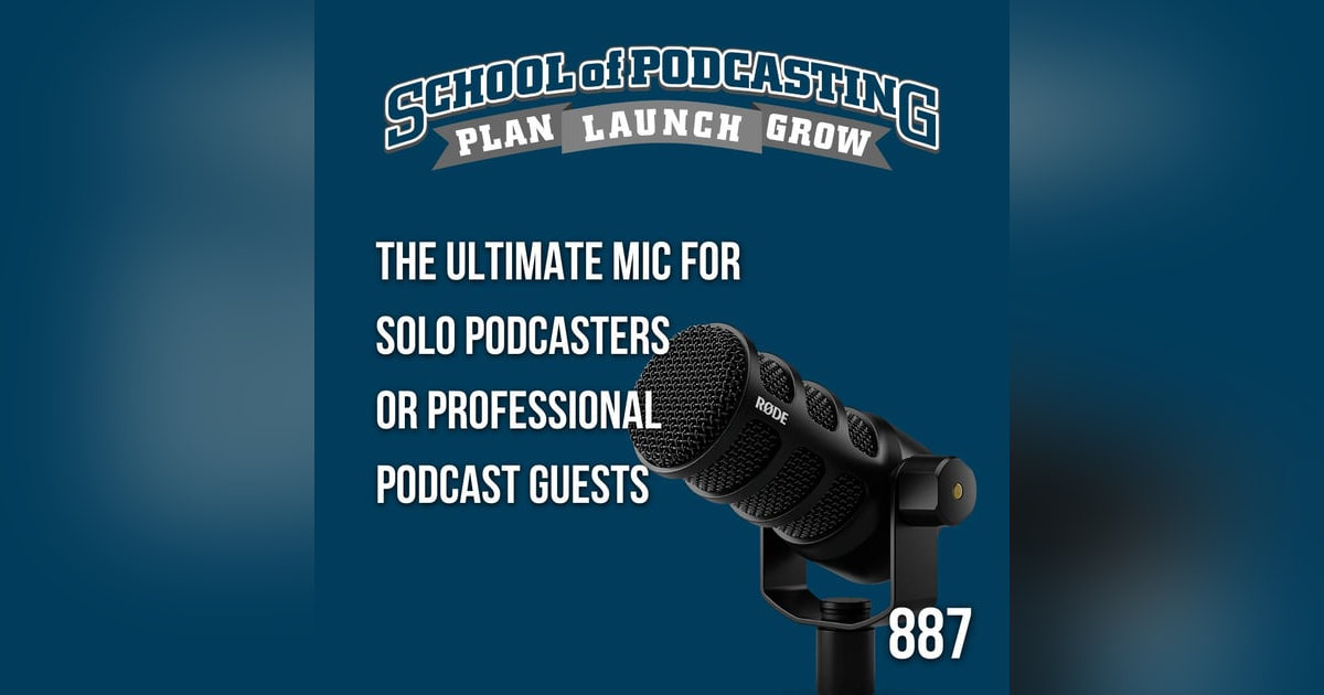 A Great Microphone For Solo Podcasters and Professional Podcast Guests A Great Microphone For Solo Podcasters and Professional Podcast Guests