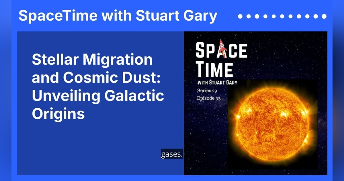 Stellar Migration and Cosmic Dust: Unveiling Galactic Origins Stellar Migration and Cosmic Dust: Unveiling Galactic Origins