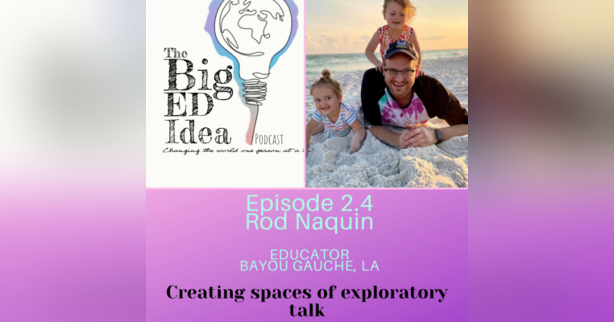 Episode 2.4 with Rod Naquin: Lasting change demands changing the discourse! Episode 2.4 with Rod Naquin: Lasting change demands changing the discourse!