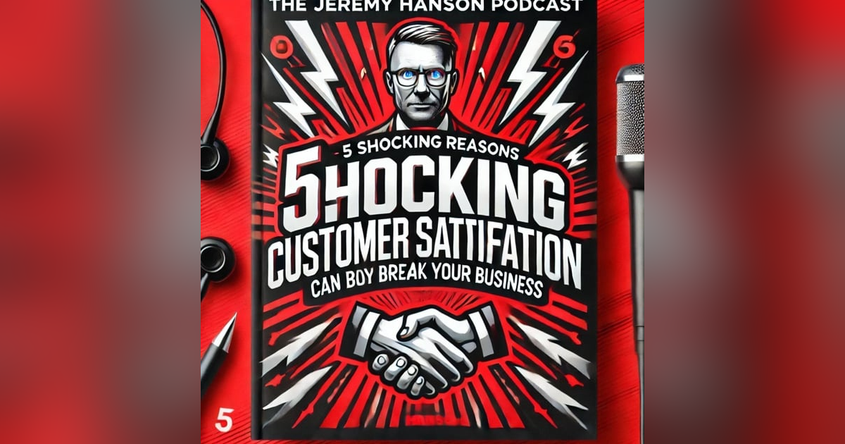 5 Shocking Reasons Customer Satisfaction Can Make or Break Your Business – The Jeremy Hanson Podcast 5 Shocking Reasons Customer Satisfaction Can Make or Break Your Business – The Jeremy Hanson Podcast