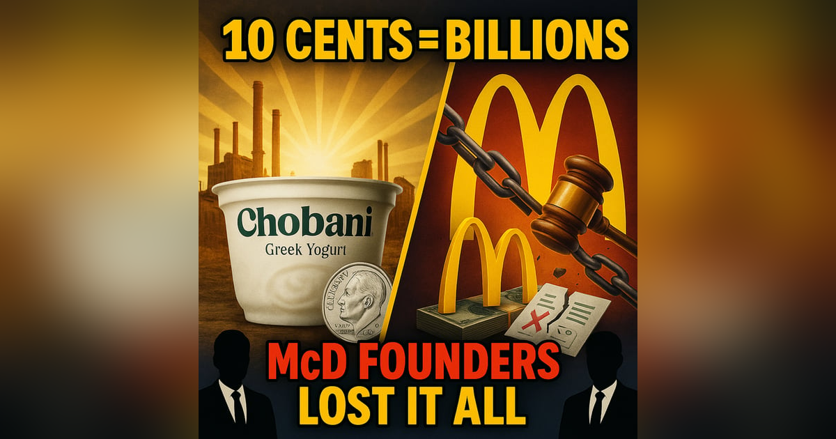 How a Turkish Refugee Bought Chobani for 10 Cents on the Dollar and Why McDonald's Founders Needed Better Lawyers How a Turkish Refugee Bought Chobani for 10 Cents on the Dollar and Why McDonald's Founders Needed Better Lawyers