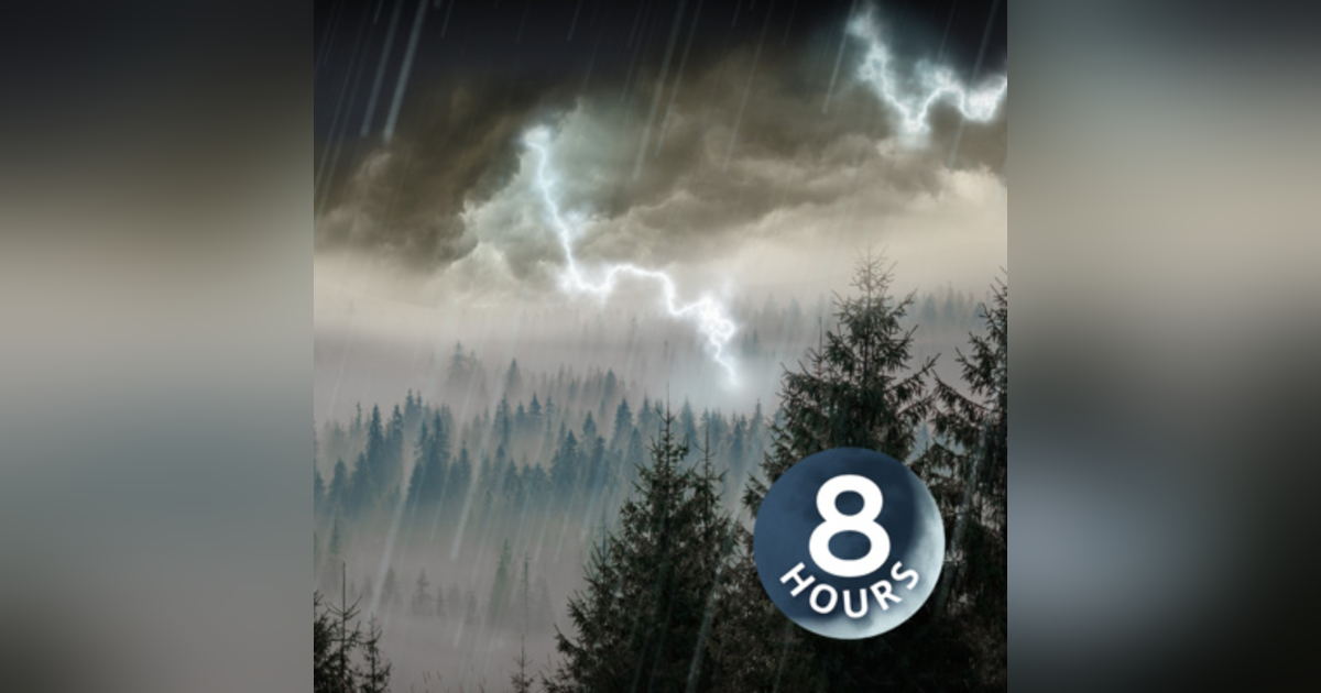 Rain & Thunder 8 Hours | Rainstorm Sounds for Sleep, Studying or Relaxation | Nature White Noise Rain & Thunder 8 Hours | Rainstorm Sounds for Sleep, Studying or Relaxation | Nature White Noise