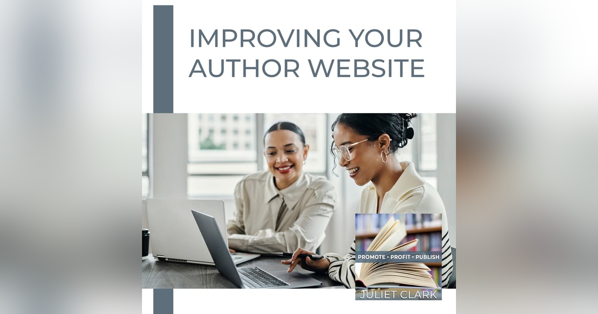 Improving Your Author Website Improving Your Author Website