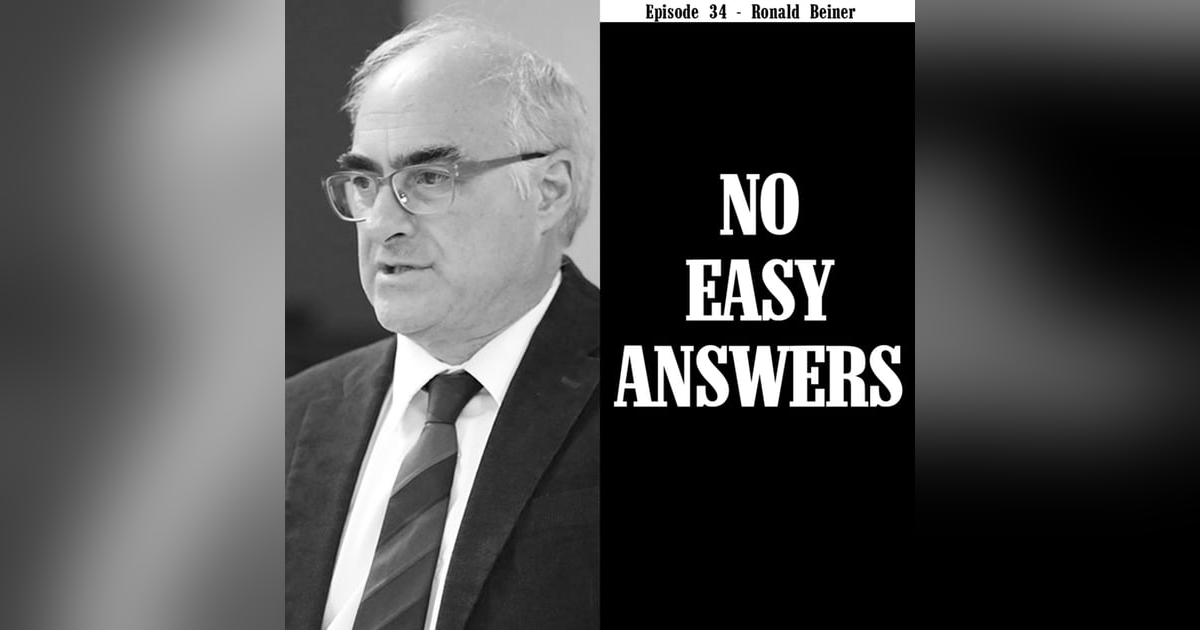 Episode 34 - Pt. 6 Dangerous Minds, Nietzsche, Heidegger, and the Return of the Far Right with Ronald Beiner Episode 34 - Pt. 6 Dangerous Minds, Nietzsche, Heidegger, and the Return of the Far Right with Ronald Beiner