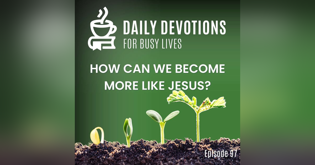 How Can We Become More Like Jesus? How Can We Become More Like Jesus?