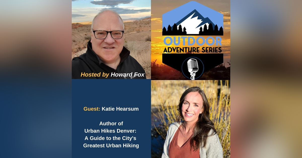 Katie Hearsum, Author of Urban Hikes Denver: A Guide to the City's Greatest Urban Hiking Katie Hearsum, Author of Urban Hikes Denver: A Guide to the City's Greatest Urban Hiking