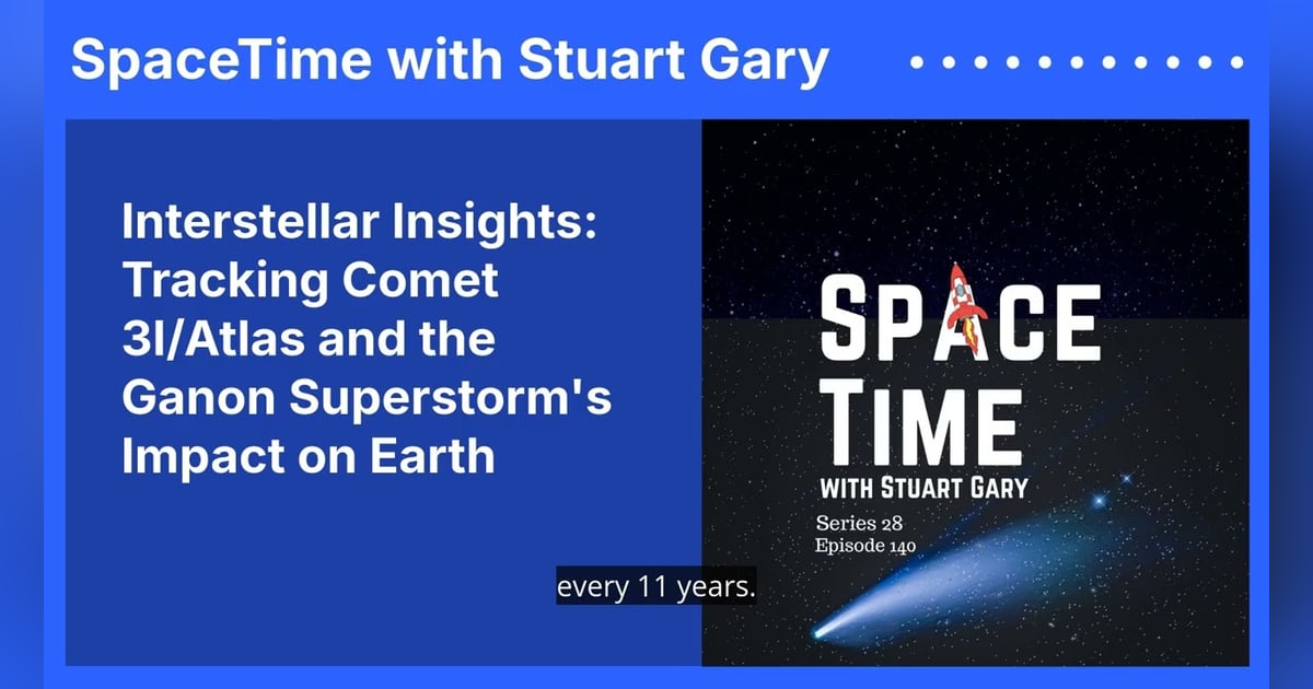 Interstellar Insights: Tracking Comet 3I/Atlas and the Ganon Superstorm’s Impact on Earth Interstellar Insights: Tracking Comet 3I/Atlas and the Ganon Superstorm’s Impact on Earth